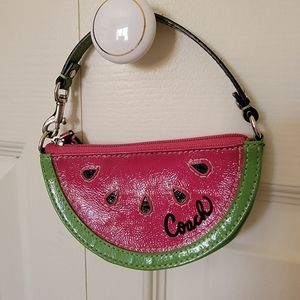 Mini Watermelon Coach Coin Bag